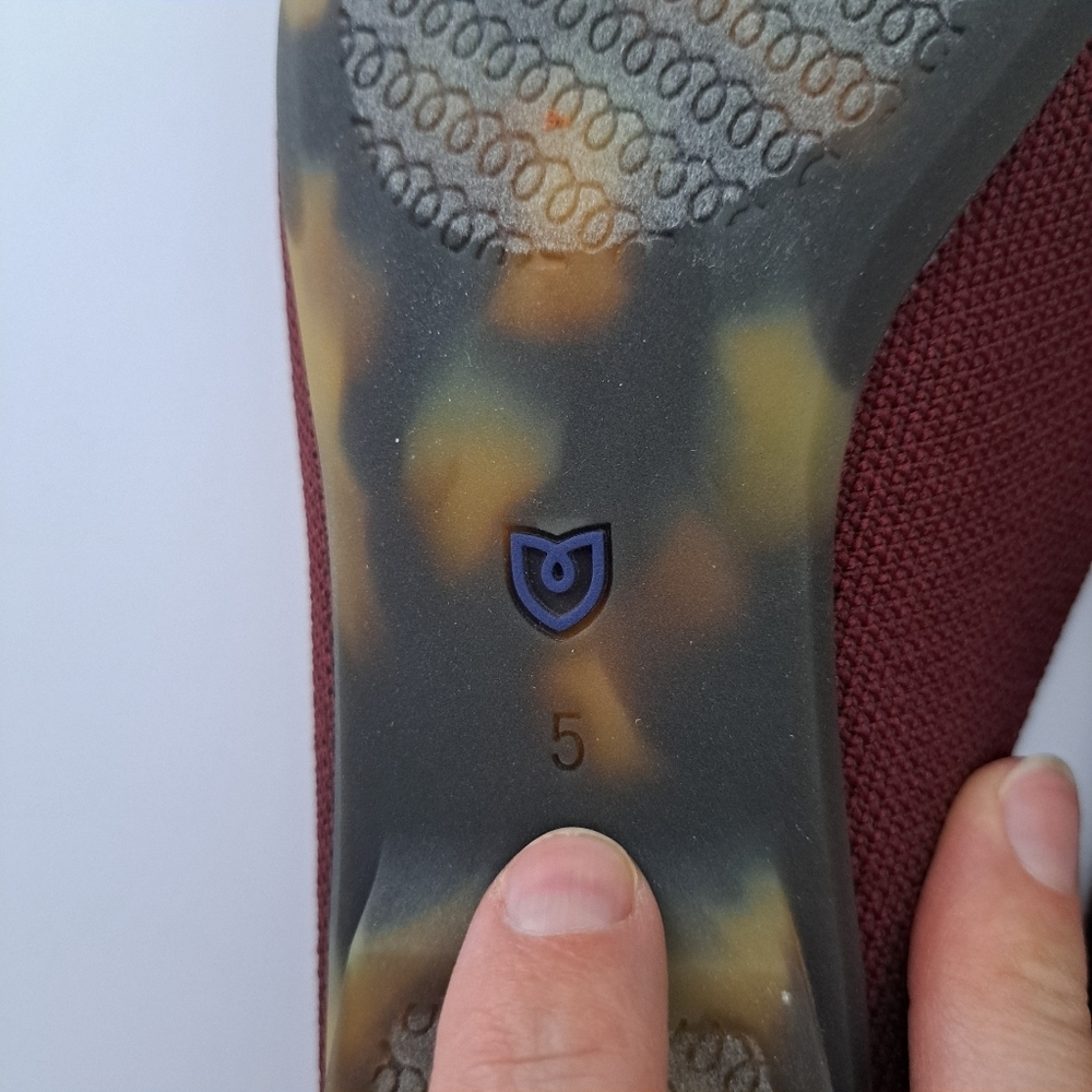 Rothy's The Loafer Mule Auburn Syrah 5 NWOT - Picture 13 of 14